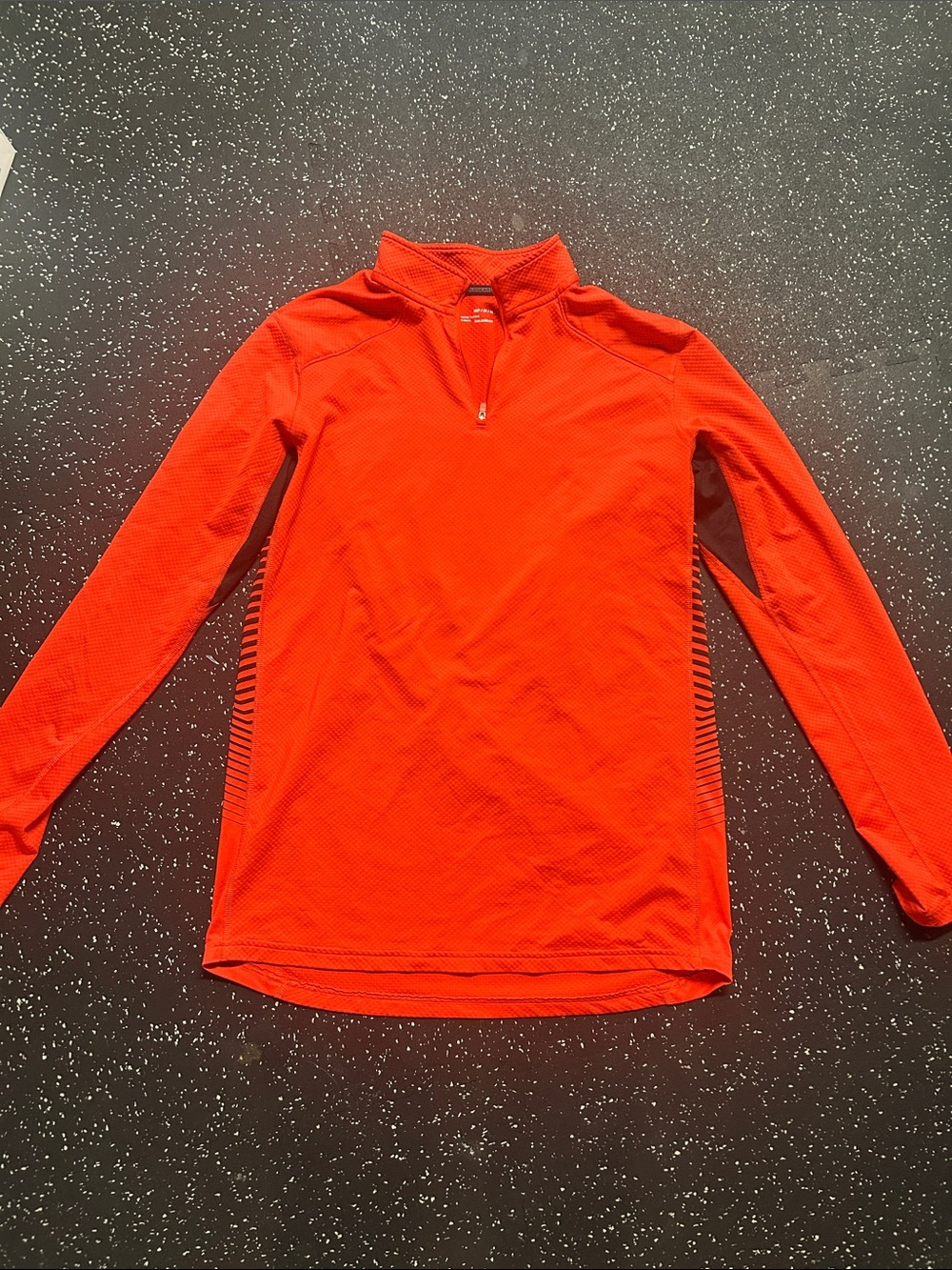 Under Armour Long-Sleeve Quarter Zip Top - Bright Orange